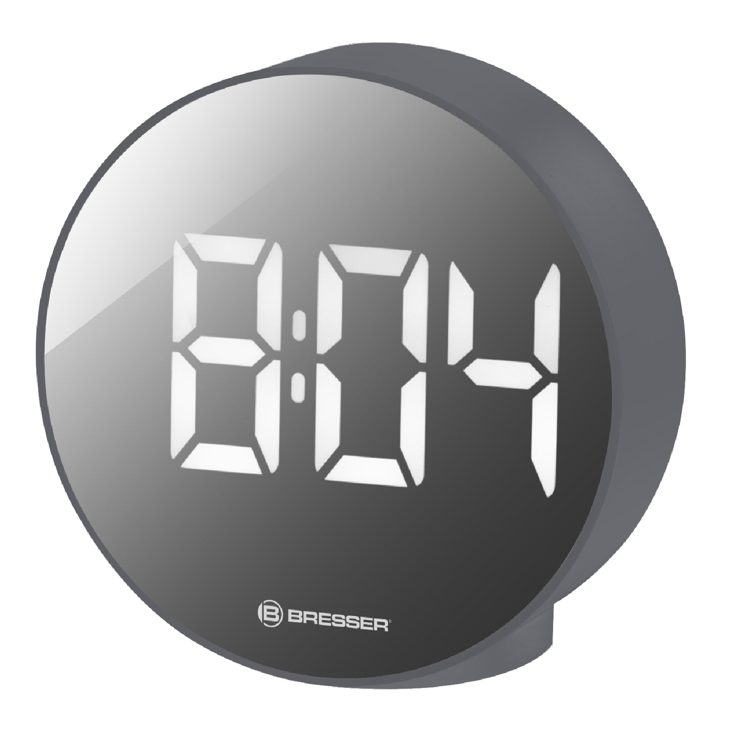 Table clock Bresser MyTime Echo FXR Silver (8010071QT5WHI)