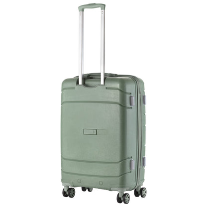 Suitcase TravelZ Big Bars (L) Olive Green