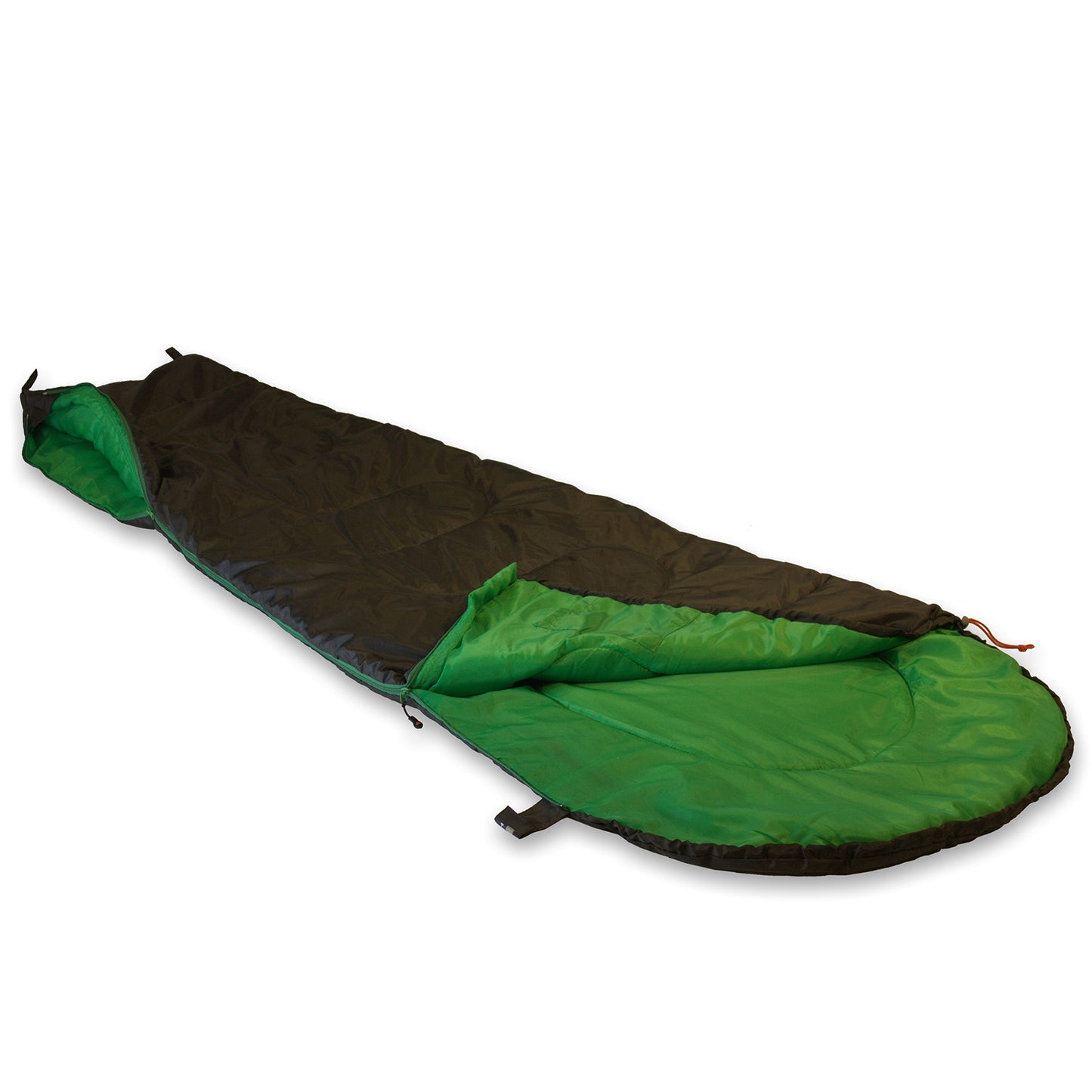 Sleeping bag High Peak Easy Travel/+5°C Anthra/Green Left (20068)