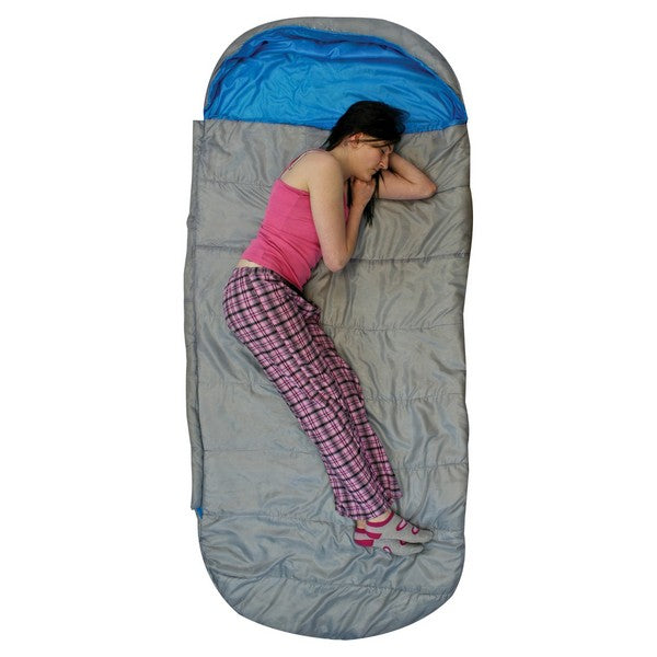 Sleeping bag Highlander Sleephaven/+4°C Azure (Left)