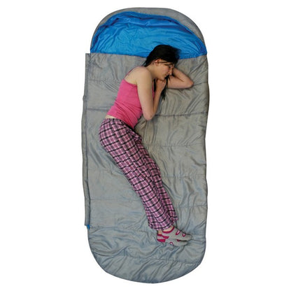 Sleeping bag Highlander Sleephaven/+4°C Azure (Left)
