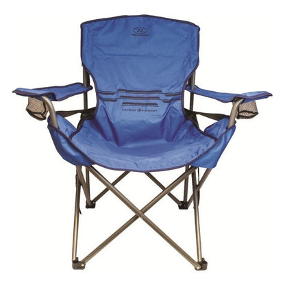 Highlander Lumbar Support Chair Blue