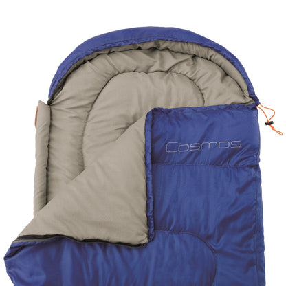 Sleeping bag Easy Camp Cosmos/+8°C Blue Left (240165)
