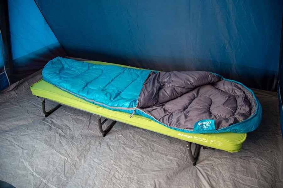 Sleeping bag Vango Atlas 350/-3°C Bondi Blue Left (SBPATLAS B36172)