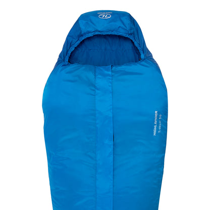 Sleeping bag Highlander Trekker 50/+8°C Blue