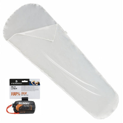 Вкладиш для спального мішка Ferrino Liner Silk Mummy White