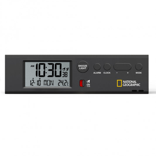 National Geographic Thermometer Flashlight Black (Special Offer) Watch