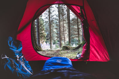 Highlander Birch 3 Rumba Red/Tango Red Tent