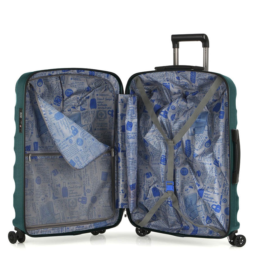Suitcase Gabol Air (M) Turquoise