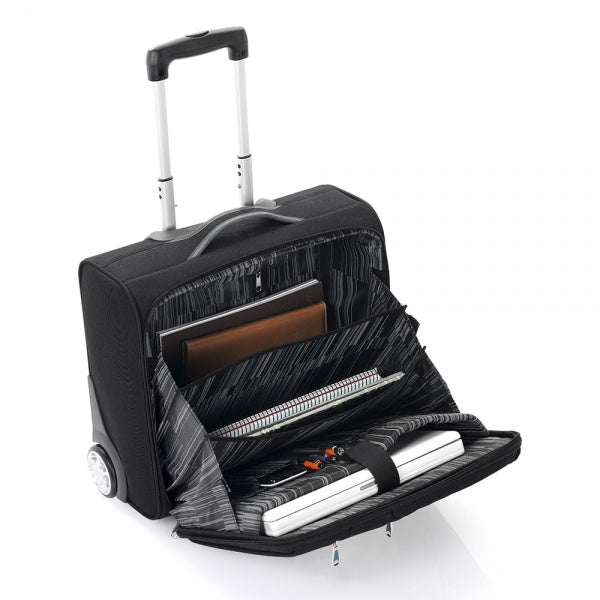 Gabol Zambia Pilot Black Suitcase
