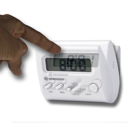 Table clock Bresser Yo-Yo White (8010090GYE000)