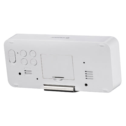 Table clock Bresser MyTime Echo FXL White (8010072GYEWHI)