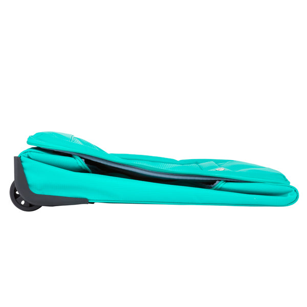 Travel bag on wheels TravelZ Foldable 34 Green