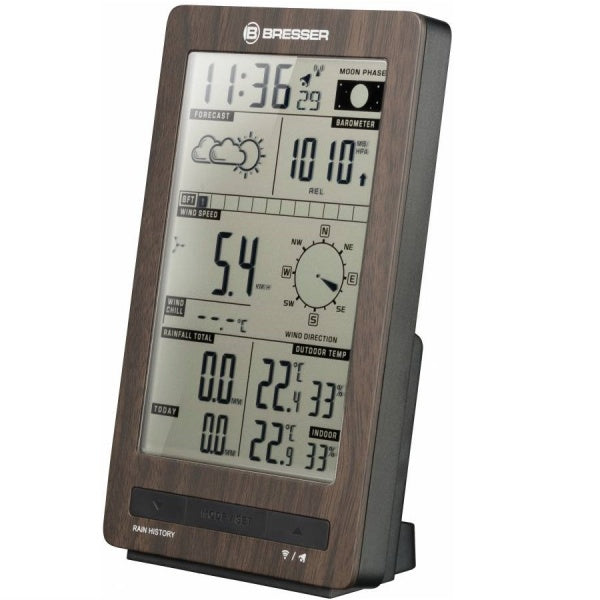 Weather station Bresser ClimaTemp FW Brown