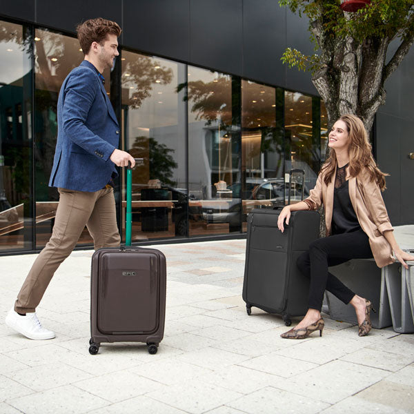 Suitcase Epic Phantom BIO Fastback (S) Coffee Brown