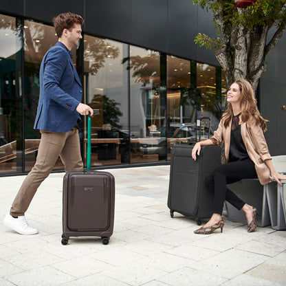 Suitcase Epic Phantom BIO Fastback (S) Coffee Brown