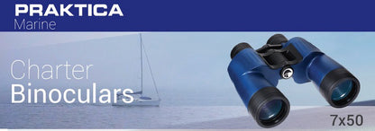 Binoculars Praktica Marine Charter 7x50 Blue