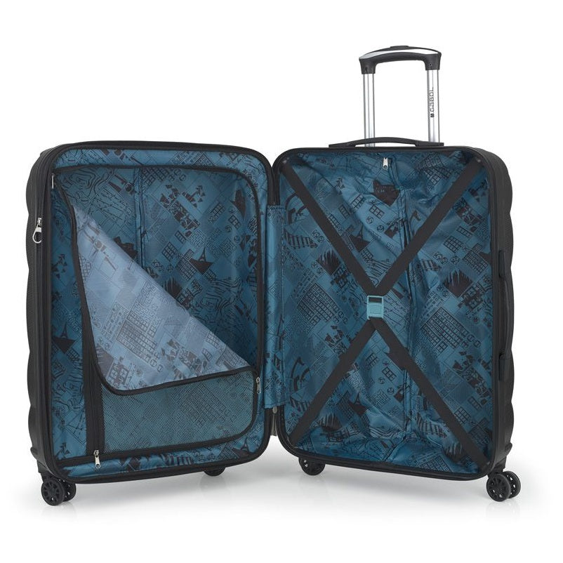 Suitcase Gabol London (M) Black (119446-001)