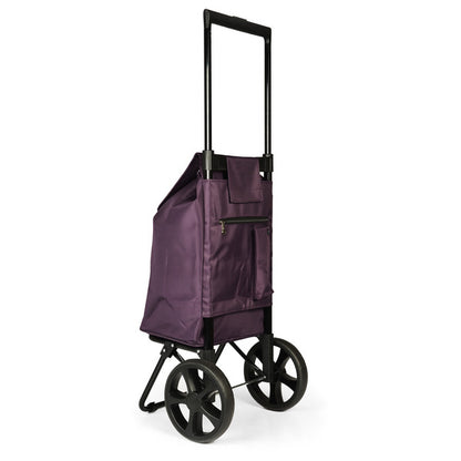 Epic City X Shopper Evolution 33 Blackberry Wine Trolley Bag