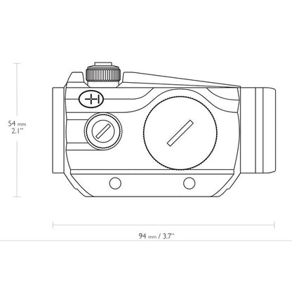 Hawke Vantage Red Dot 1x25 (9-11mm) collimator sight