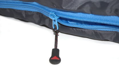 Sleeping bag High Peak Lite Pak 1200/+5°C Anthra/Blue Left (23277)