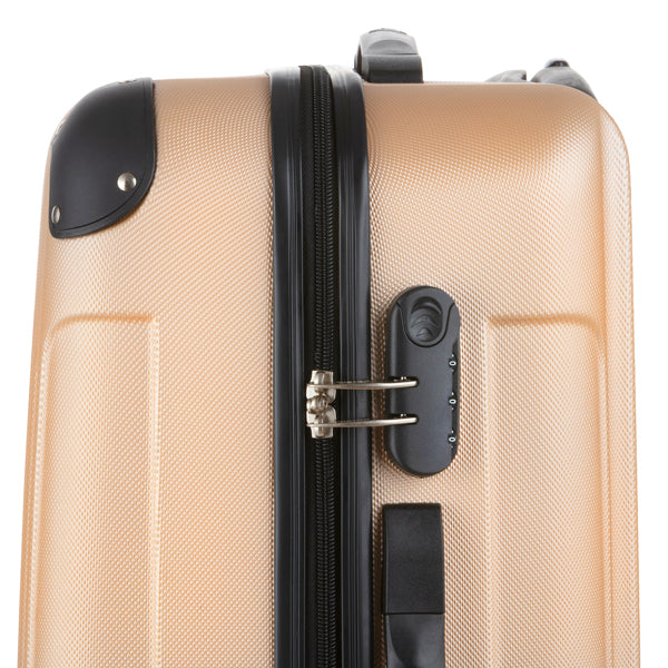 Suitcase TravelZ Light (M) Champagne