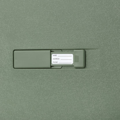 Suitcase TravelZ Big Bars (L) Olive Green