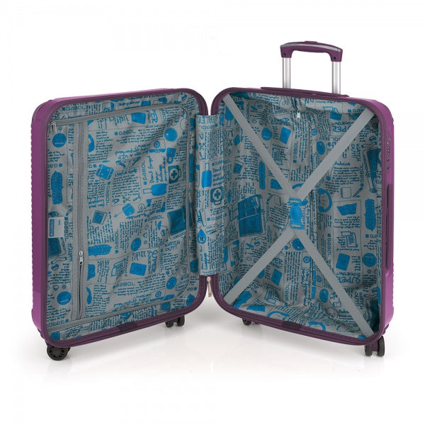 Gabol Balance Suitcase (M) Plum