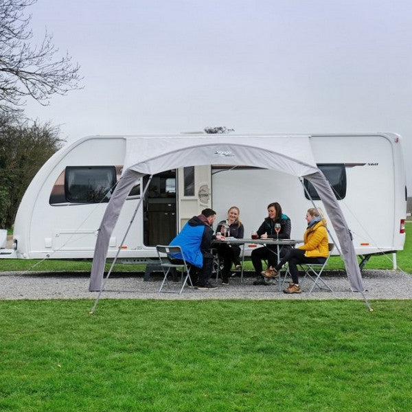 Vango Orchard 86 Table and Chair Set Gray (TBNORCHARG10TDC)