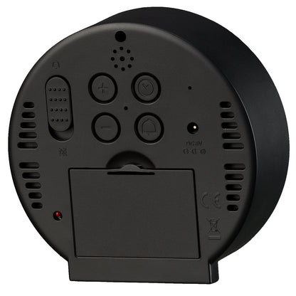 Table clock Bresser MyTime Echo FXR Black (8010071CM3WHI)