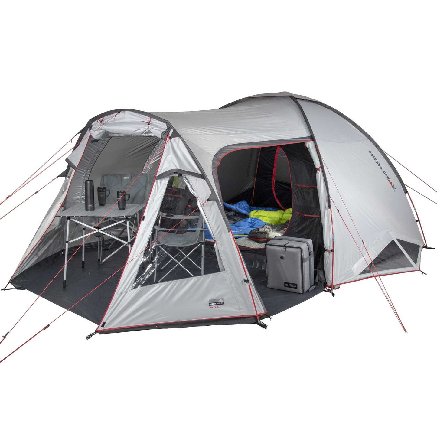 Tent High Peak Amora 5.0 Nimbus Gray (11576)