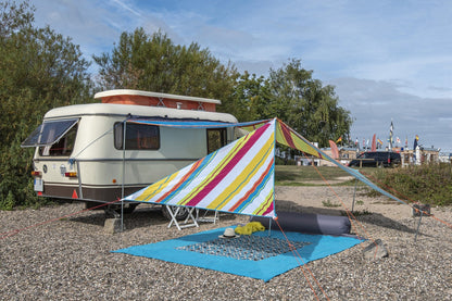 High Peak Bent Caribbean Canvas AO Stripe Lime Punch (50008)