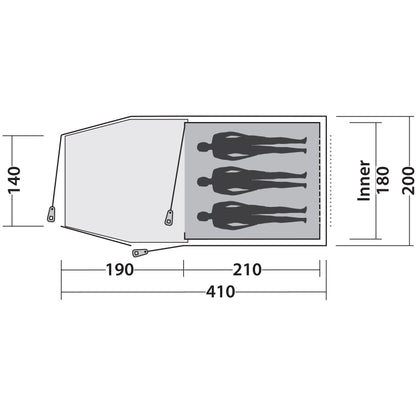 Tent Easy Camp Spirit 300 Gold Red (120364)