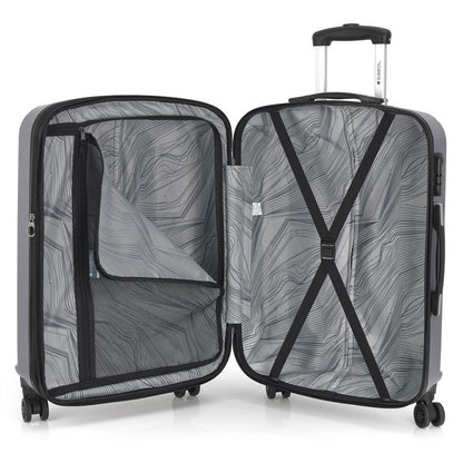 Suitcase Gabol Alabama (M) Silver (121846-022)