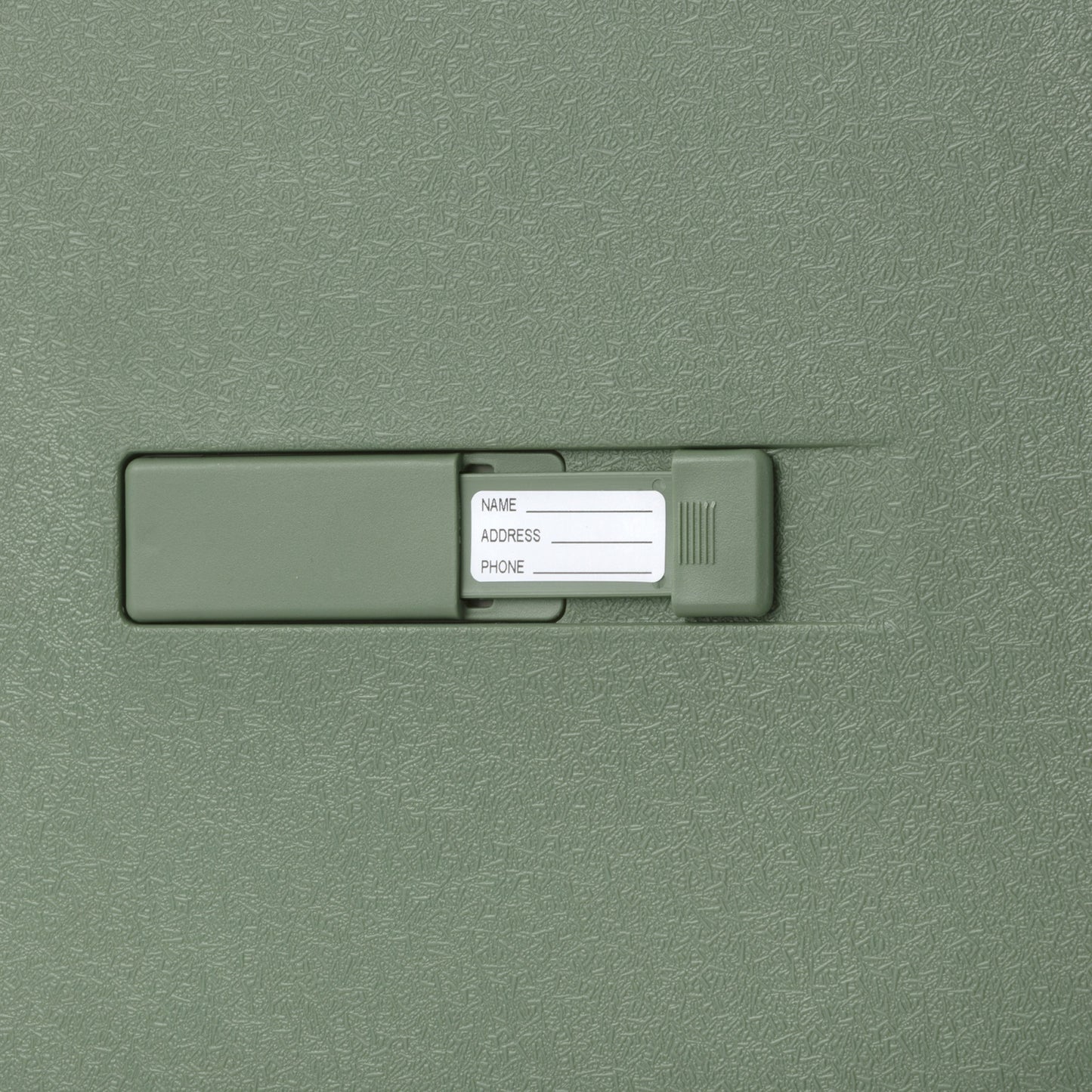 Suitcase TravelZ Big Bars (M) Olive Green
