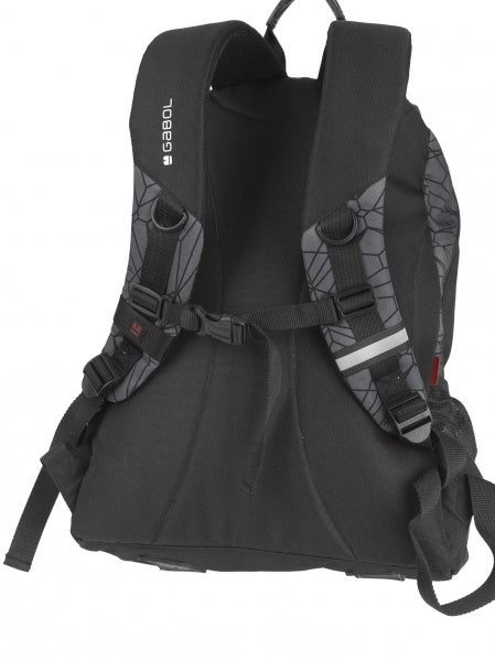 City backpack Gabol Grid 24 Black 221277