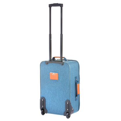 Suitcase TravelZ Hipster (S) Jeans Blue