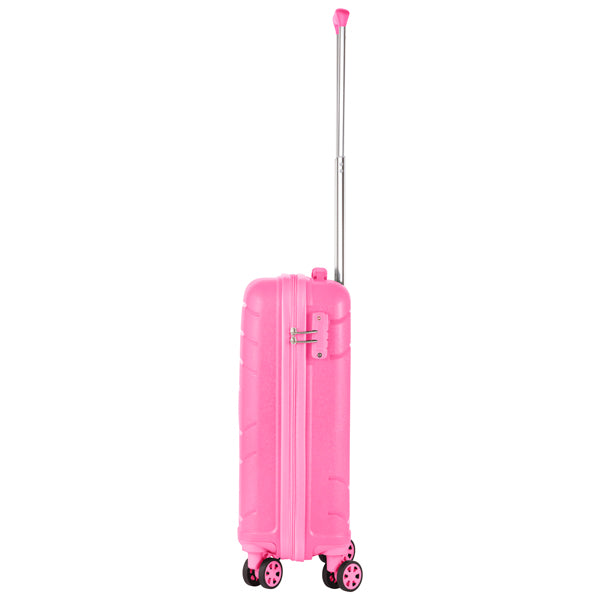 TravelZ Big Bars Suitcase (S) Pink
