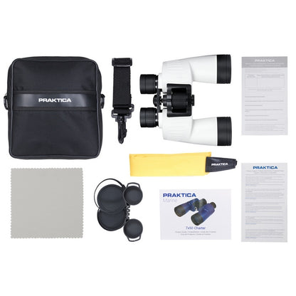 Binoculars Praktica Marine Charter 7x50 White (PRA206)