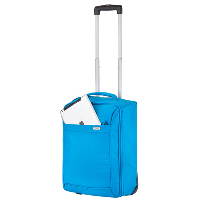 TravelZ Foldable 34 Blue Wheeled Travel Bag