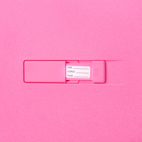 TravelZ Big Bars Suitcase (S) Pink