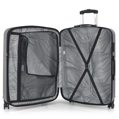 Suitcase Gabol Alabama (L) Silver (121847-022)