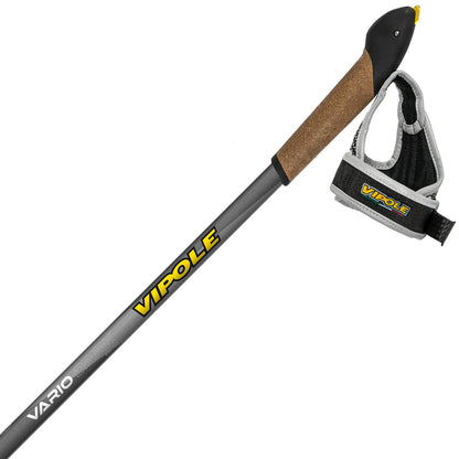 Nordic walking sticks Vipole Vario Top-Click QL KT Dark DLX (S18 56)