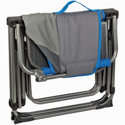 Chair Highlander Compact Directors With Side Table Gray