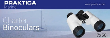 Binoculars Praktica Marine Charter 7x50 White (PRA206)