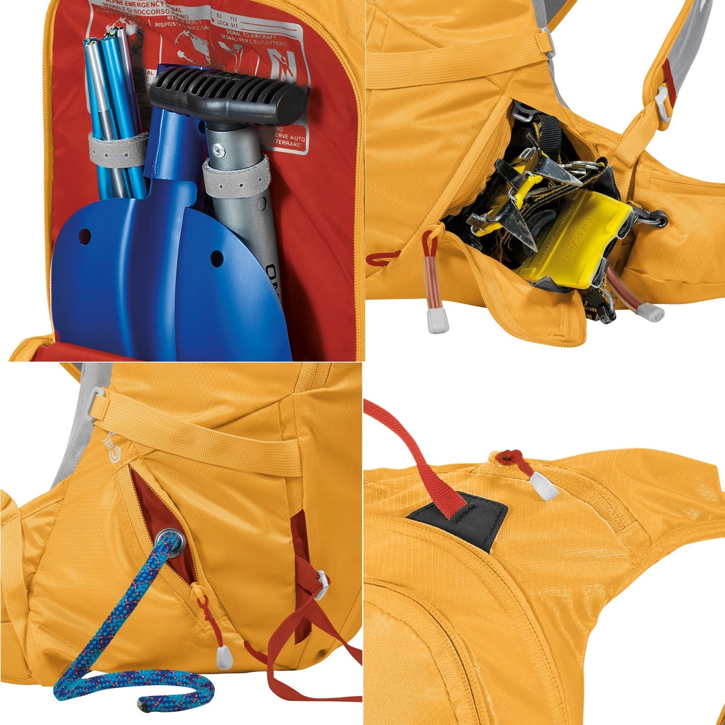 Travel backpack Ferrino Rutor 25 Yellow (75579LGG)