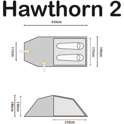 Highlander Hawthorn 2 Olive Tent