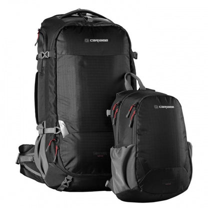 Caribee Magellan 75 RFID Black Travel Backpack