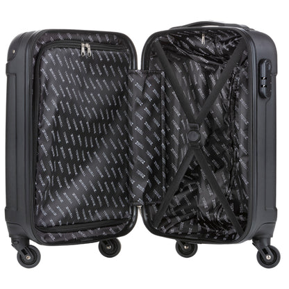 Suitcase TravelZ Light (S) Black