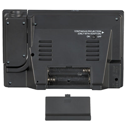 Explore Scientific Slim Projection RC Dual Alarm Black (RDP1003CM3LC2) Projection Clock